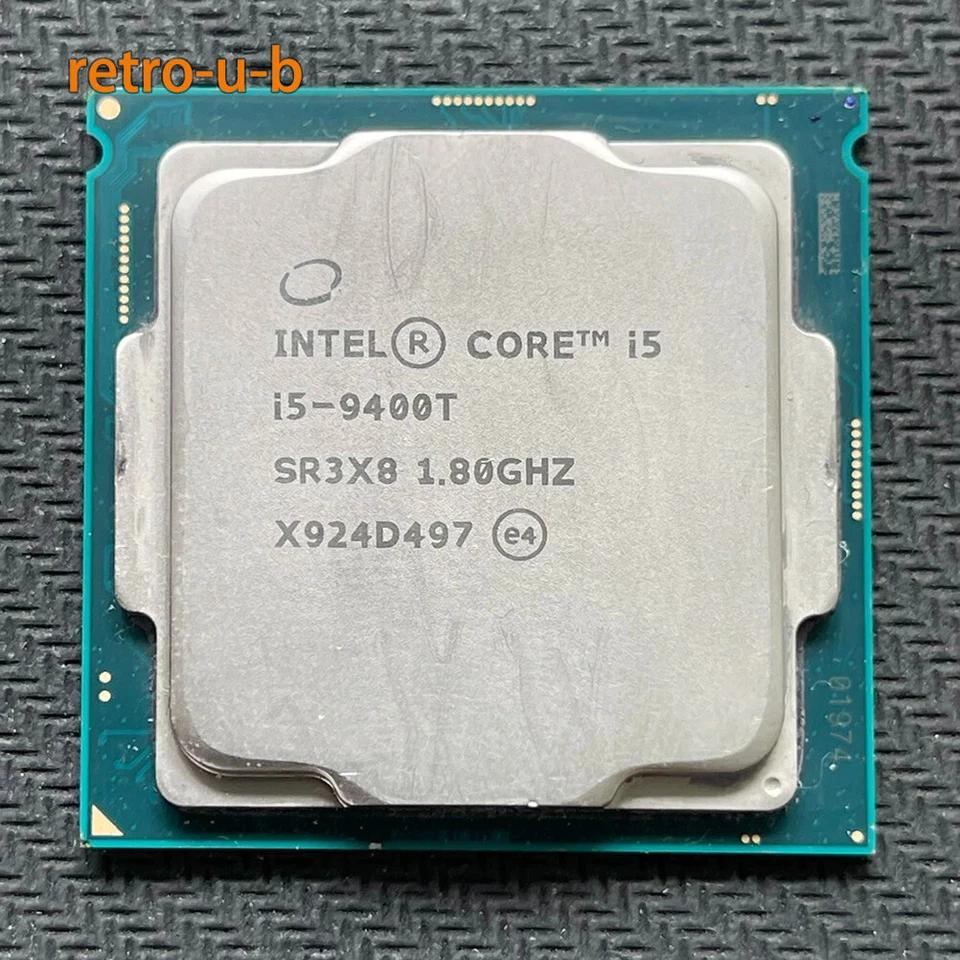 9Th Gen Intel Core i5-9400T LGA 1151 CPU Processor 1.8GHz up to 3.4GHz 6Core 9MB - Image 1 of 1