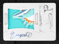 2022 National Treasures Printing Plate Black 1/1 Erik Ezukanma Rookie Auto RC