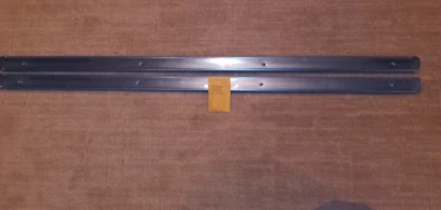 NORS- 1957/1958 BUICK/OLDSMOBILE 2 DOOR  SILL PLATES  ( PAIR)  read ! LAST SET! - Image 1 of 4
