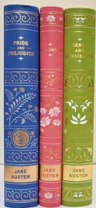 PRIDE And PREJUDICE, PERSUASION, SENSE And SENSIBILITY Jane Austen 3 Classic Set - Picture 1 of 4