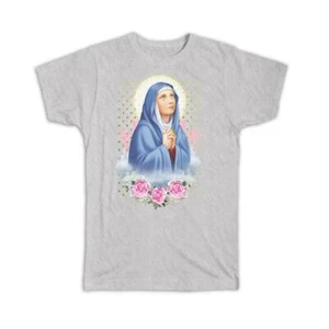 Gift T-Shirt : Our Lady Virgin Mary Catholic Saints Religious Saint Holy God - Picture 1 of 14