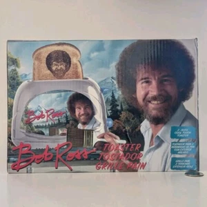 Bob Ross Face Toaster - 2 Slice Toaster Bob Ross Face Toaster New Uncanny Brands - Picture 1 of 5