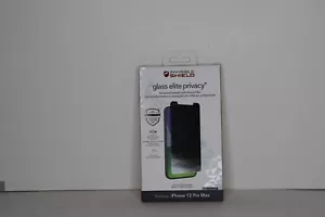 ZAGG InvisibleShield Glass Elite Privacy + Protezione Schermo per iPhone 12 Pro Max - Foto 1 di 3