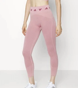 Adidas Aeroknit Training 7/8 Tights Womens Size 12-14 - Picture 1 of 3