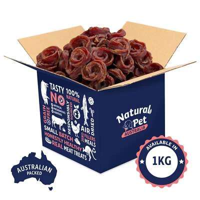 Duck Rings - 100% Natural and Healthy Dog Treats, Best Dog Chews Bulk Value Pack - image 1 of 4