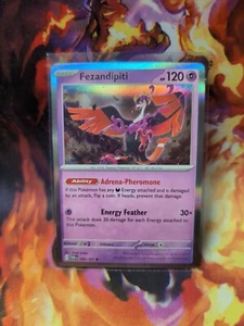 Pokémon Twilight Masquerade FEZANDIPTI 096/167 Holo Rare New NM Rare HTF - Picture 1 of 2