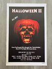 HALLOWEEN II 11x17" Movie Poster/Print FN+ 6.5 John Carpenter / Jamie Lee Curtis