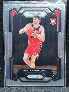 Tristan Vukcevic 2023-24 Panini Prizm ROOKIE NBA Card Wizards #126 - Picture 1 of 1