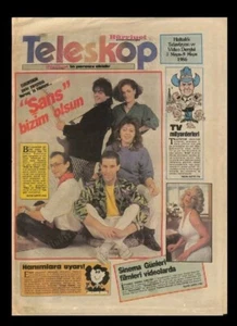 Marilyn Monroe Dallas 1986 Turkish Magazine - Picture 1 of 1