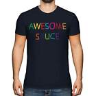 AWESOME SAUCE MENS T-SHIRT TEE TOP GIFT AMERICAN KIDS