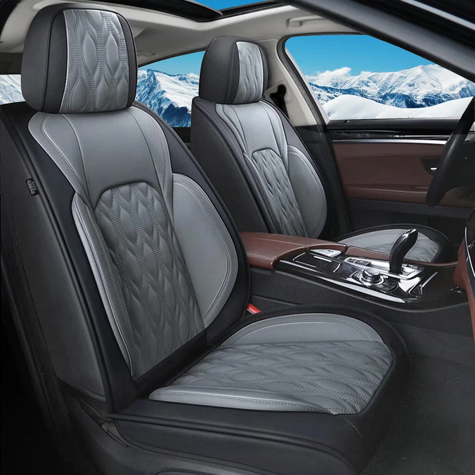 5 fundas de asiento delanteras y traseras de cuero sintético para coche Kia Sportage 2009-2012 Foto 1 de 4