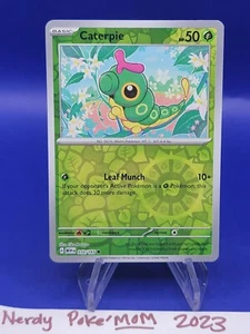 Caterpie 010/165  Reverse Holo  ENGLISH NM/M Pokémon - 151 PACK FRESH - Picture 1 of 1