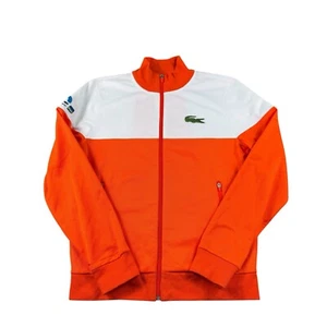Lacoste Sport Miami Open Colorblock Full Zip Performance Jacket Size Small - Picture 1 of 7