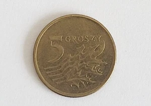 Rzeczpospolita Polska (2008) 5 monete groszy, monete da collezione, valuta estera  - Foto 1 di 2