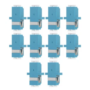 10 Pcs Duplex-Singlemode-Koppler Glasfaseradapter Optischer Steckverbinder - Bild 1 von 12