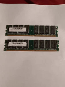 1GB DDR DIMM, Q A0TQD- Desktop RAM - Photo 1/2