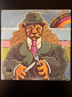 Savoy Brown - Lion’s Share (1972, Vinyl, Parrot XPAS 71057) w/ Inner Sleeve NM - Image 1 of 4
