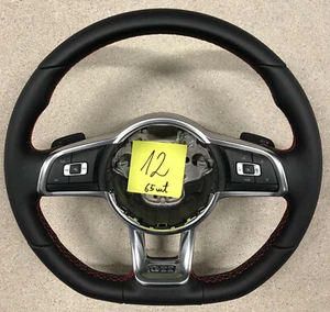 New Volkswagen Golf 7 Van Jetta GTI Passat Polo Golf Sport Black Steering Wheel - Picture 1 of 1