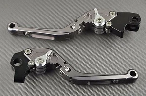 Adjustable Folding Flip Up Levers CNC titanium Benelli Titanium 2008 - 2013 - Picture 1 of 11