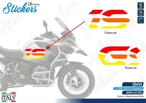 Adesivi Fianco Serbatoio Moto BMW R 1200 gs adventure LC GS big 2016 AD B22 - Imagen 1 de 1