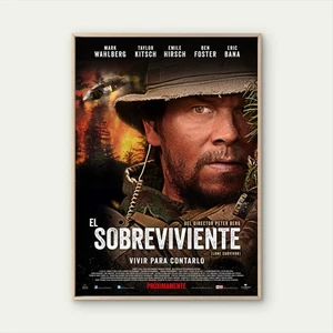 Lone Survivor (2013) LAMINATED MOVIE POSTER FILM PRINT HIGH QUALITY - Picture 1 of 4