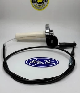 Gunnar Gasser Style Twist Throttle Assembly & Cable Honda Elsinore CR125M CR250M - Picture 1 of 5