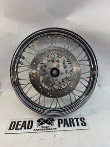 Harley 39mm sealed bearing 19" front spoke wheel rim Sportster Dyna - Picture 1 of 5