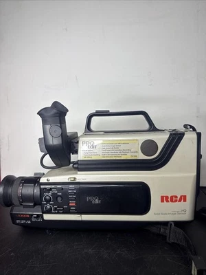 Vintage 1988 RCA CC310 Vhs Camcorder Pro Edit W/ Charger No Battery* Untested* - Image 1 of 4