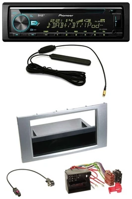 Pioneer CD MP3 AUX DAB USB Autoradio für Ford Galaxy Focus C-Max S-Max 03-07 sil - Bild 1 von 4