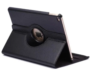 iPad Air 2 drehbares Gehäuse mit Ständer (schwarz) BRANDNEU - Bild 1 von 2