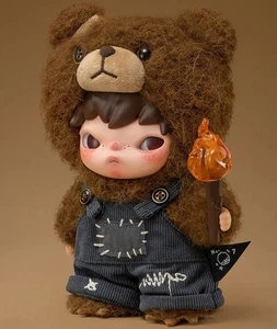 AUTHENTIC POP MART OFFICIAL HIRONO LIVING WILD-FIGHT FOR JOY BEAR PLUSH DOLL NEW - Picture 1 of 12