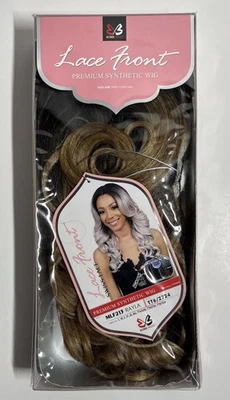 Peluca sintética premium Bobbi Boss encaje frontal MLF213 Rayla color TT6/2724 B2 Foto 1 de 4