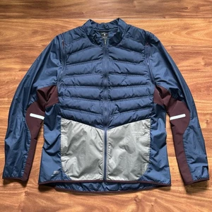 Nike Undercover Gyakusou Jacket Vest Mens Large Blue 800 Down Aero Loft 3M RARE - Picture 1 of 18