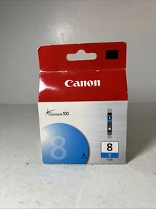 Canon Pixma 8 Ink Cartridge Cyan CLI-8C New In Box Chromalife 100 - Sealed - Picture 1 of 5
