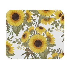 Mouse Pad Sunny Floral, Desk Accessory, Office Decor, Gift for Her - Picture 1 of 5