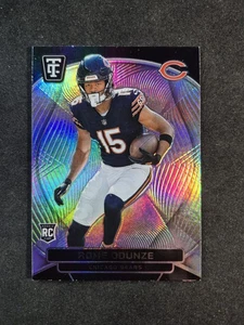 2024 Totalmente Certificato Specchio Holo Roma Odunze #165 Rookie RC Chicago Bears NFL - Foto 1 di 2