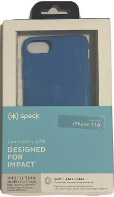 Speck Candyshell Lite Case for iPhone 7/8 & iPhone SE 2 -Azure Blue #124748-8198 - Image 1 of 3