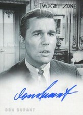 Twilight Zone 4 Science and Superstition Don Durant Autograph Card A-70