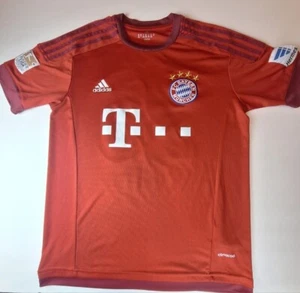 Bayern Munchen Muller Adidas 2015-2016 Football Soccer Shirt Jersey Size M - Picture 1 of 16