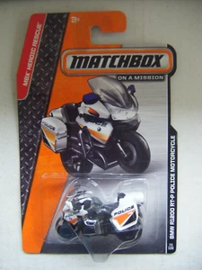 MATCHBOX ON A MISSION MBX HEROIC RESCUE 73/120 BMW R12000 RT-P POLICE MOTORCYCLE - Picture 1 of 2