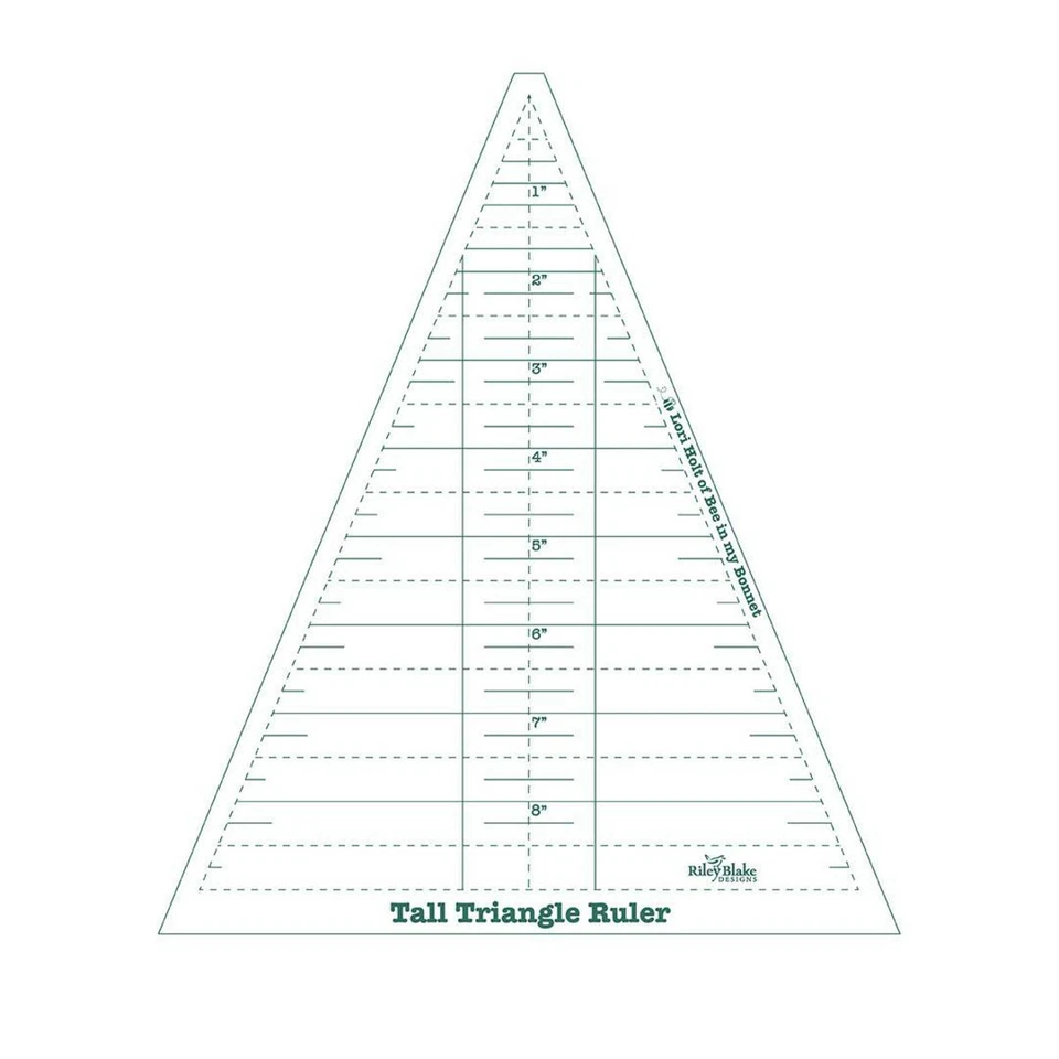 Riley Blake Lori Holt Tall Triangle Ruler Template 45 Degree  - Image 1 of 1