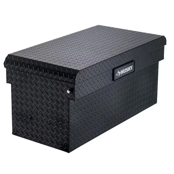 Nuevo 40,8 pulgadas Caja de herramientas para camión de cofre de tamaño completo de aluminio negro mate Foto 1 de 4