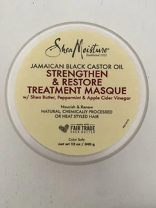 Shea Moisture Jamaican Black Castor Oil Treatment Masque 12 OZ - Picture 1 of 3