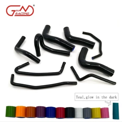 Kit de mangueras calefactoras de radiador de silicona para Mazda Miata MX5 MX-5 1994-1997 1,8 L negro Foto 1 de 4