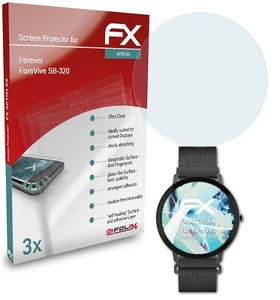 atFoliX 3x Écran protecteur pour Forever ForeVive SB-320 clair&flexible - Photo 1 sur 5