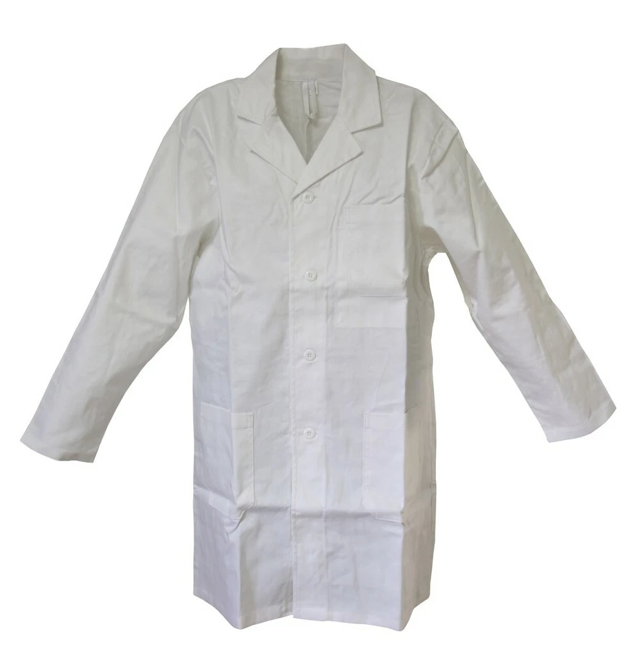 Herrenkittel Laborkittel weiß Berufskittel Berufsmantel - Bild 1 von 1
