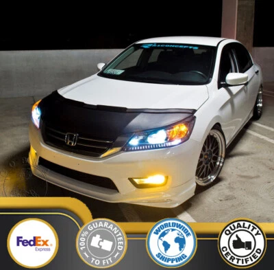 Car Hood Mask Bonnet Bra Fits Honda Accord SEDAN 2013 2014 2015 - Image 1 of 4