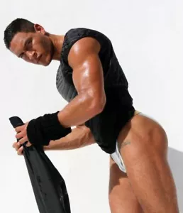 Last One! Vintage Rufskin IGLOO Quilted Men's Sport Top Black - Picture 1 of 9