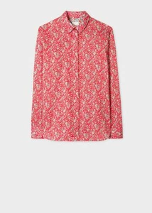 PAUL SMITH WONEN SOHO LIBERTY FLORAL PRINT SHIRT EU SIZE 38100% COTTON NWT - Picture 1 of 4
