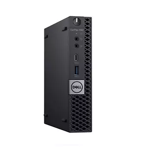 Dell OptiPlex 7060 Micro PC Core i7 8a generazione 32 GB RAM 1 TB SSD Wi-Fi Windows 11 - Foto 1 di 12